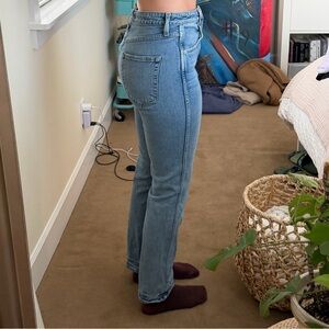 AMO Sky Blue Denim Pants